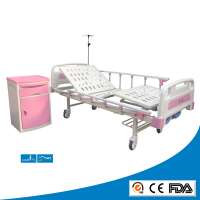 Two Crank Used Manual Hospital Bed for Patient