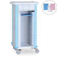 ABS Record trolley Hospital Furniture