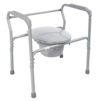 Rehabilitation therapy Supplies CE approved Commode Chair r with bedpan