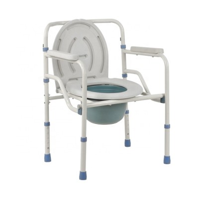 High quality homemade wholesale detachable commode wheel chair toilet commode chair